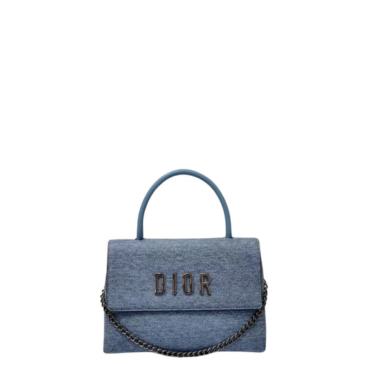 Dior Denim Flap Bag