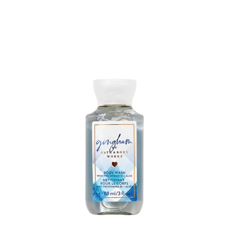 Gingham Travel Size Body Wash - Bath and Body works