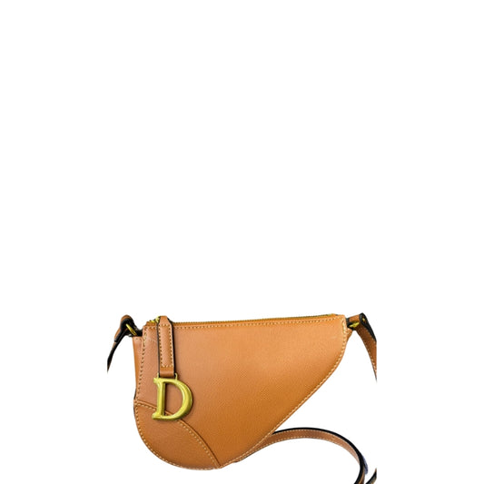 Christian Dior Saddle Bag - Orange