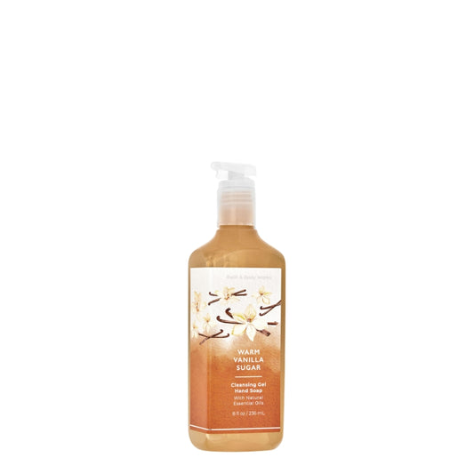 Warm Vanilla Sugar Cleansing Gel Hand Soap - Bath and Body works