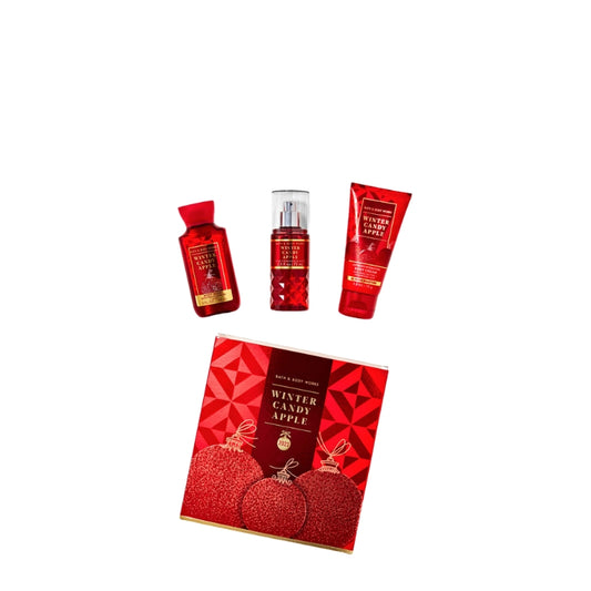 Winter Candy Apple Mini Gift Box Set - Bath and Body works